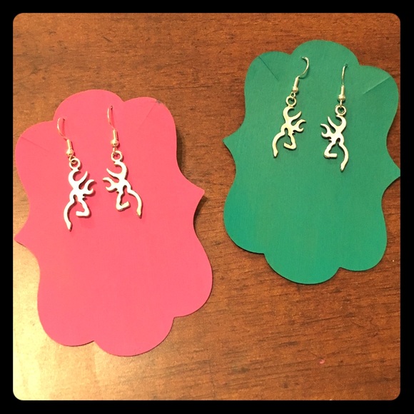 Browning Jewelry 55 Browning Silver Dangle Earrings Poshmark